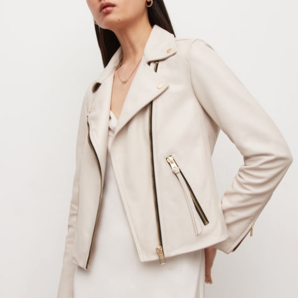 All Saints Daley Leather Biker Jacket